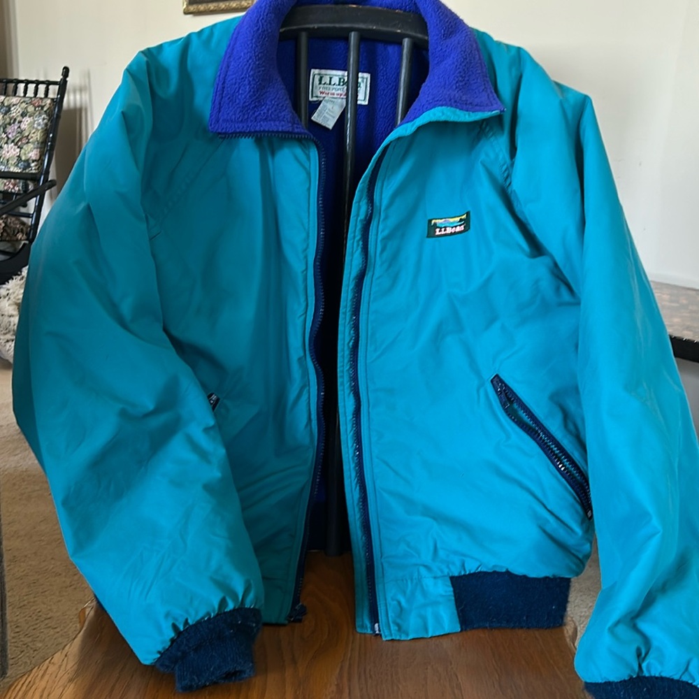 LL Bean warm up jacket. Men’s size Large.